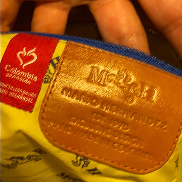 MARIO HERNANDEZ Leather Butterfly Hobo Bag - Picture 4 of 5